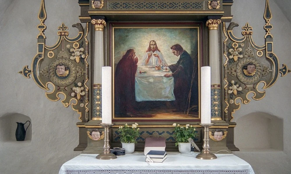 Emil Nolde: Krisztus Emmauszban