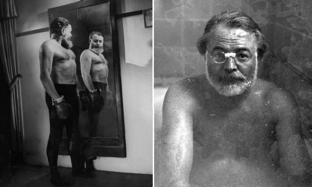 Ritka fotók Ernest Hemingway-ről