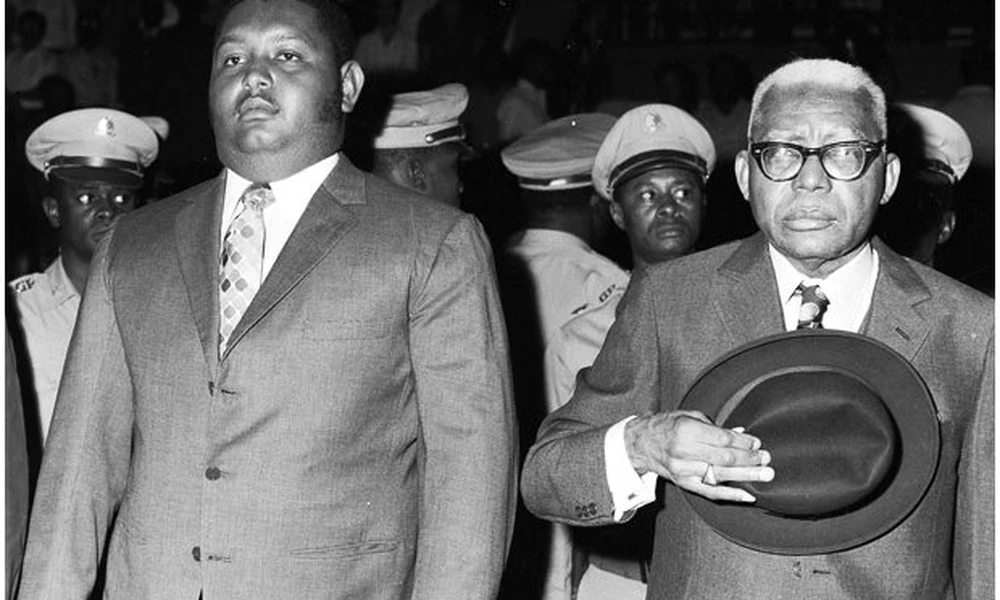 Francois és Jean-Claude Duvalier