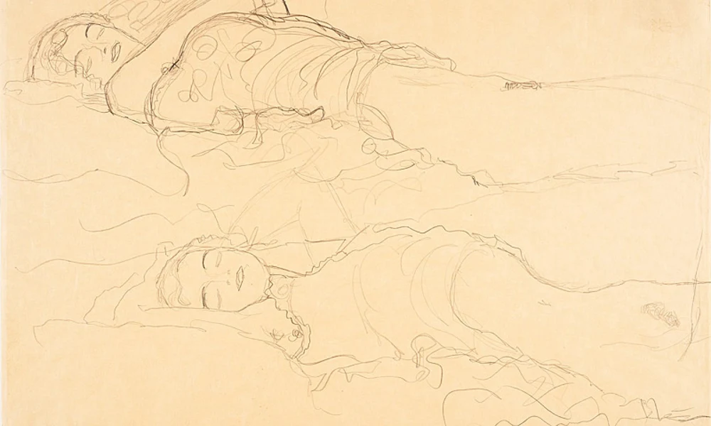 Gustave Klimt: Két fekvő nő