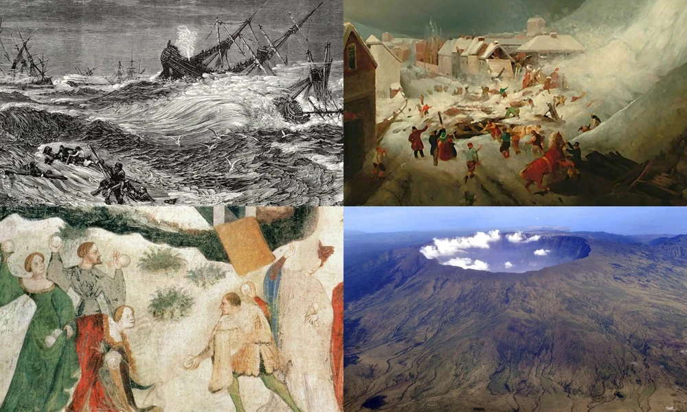 Hat természeti katasztrófa, amely rányomta bélyegét az európai történelemre