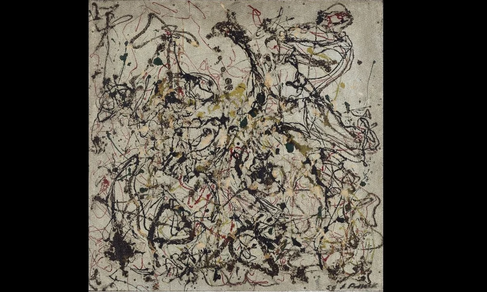 Pollock No. 16 című képe 1950-ből