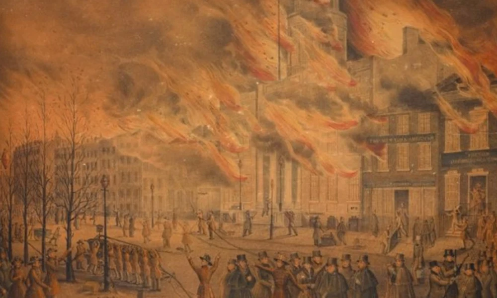 Tűzvész New Yorkban, 1835
