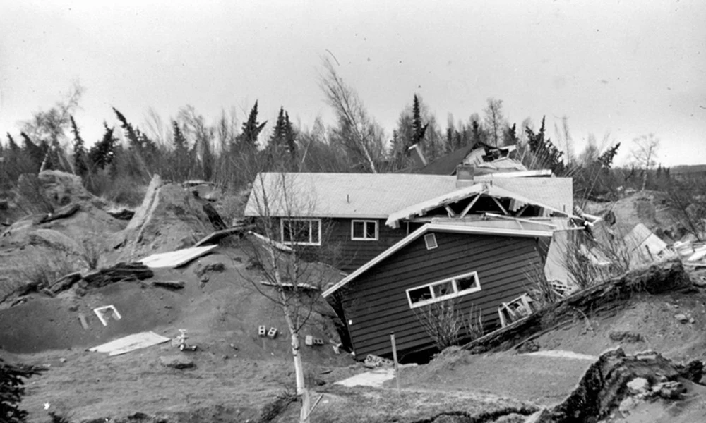 Az 1964-es alaszkai földrengés pusztítása