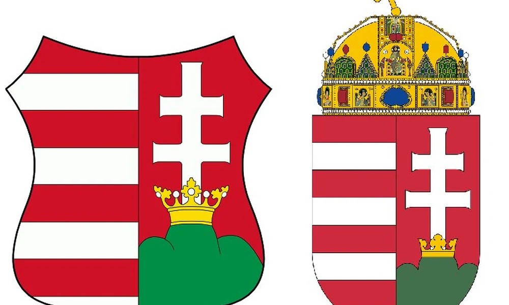 A Kossuth-címer és a koronás címer
