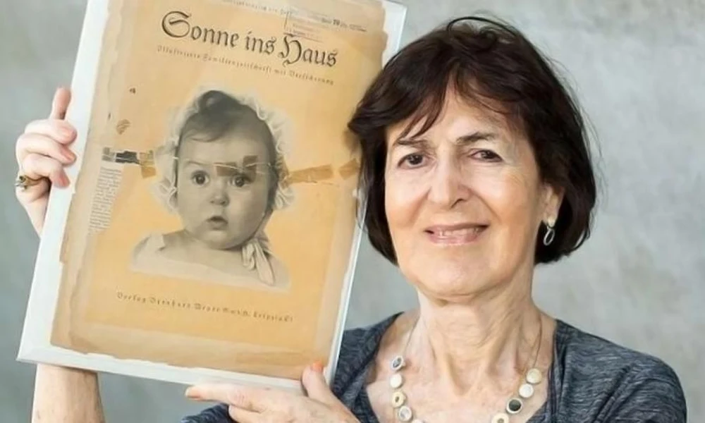 Hessy Levinsons Taft és a róla készült 1935-ös fénykép egy náci magazin címlapján