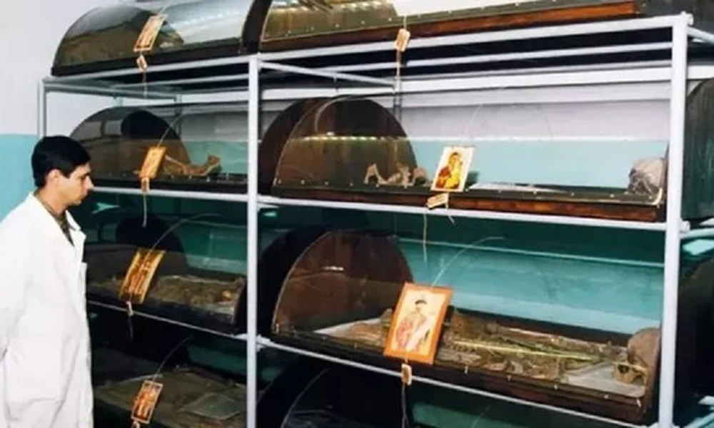 A Jekatyerinburgban őrzött maradványok