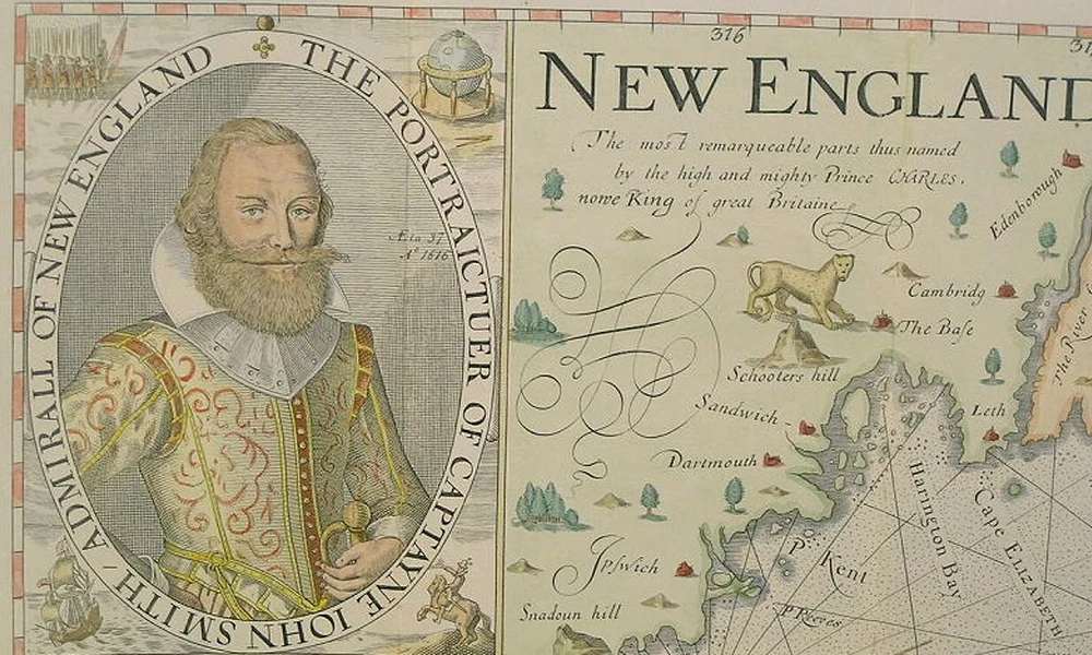 John Smith és térképe