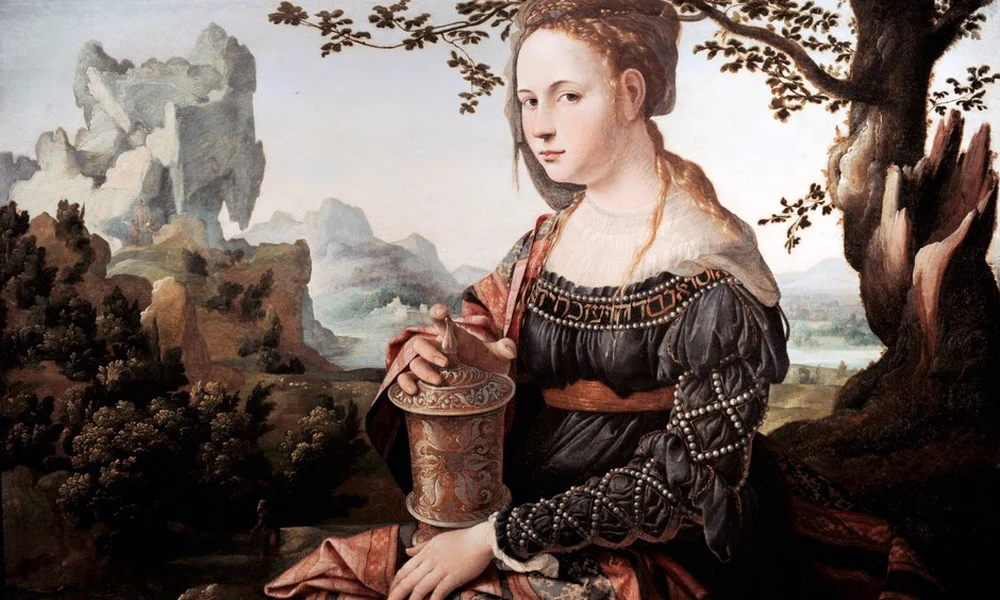 Mária Magdolna egy 16. századi festményen
