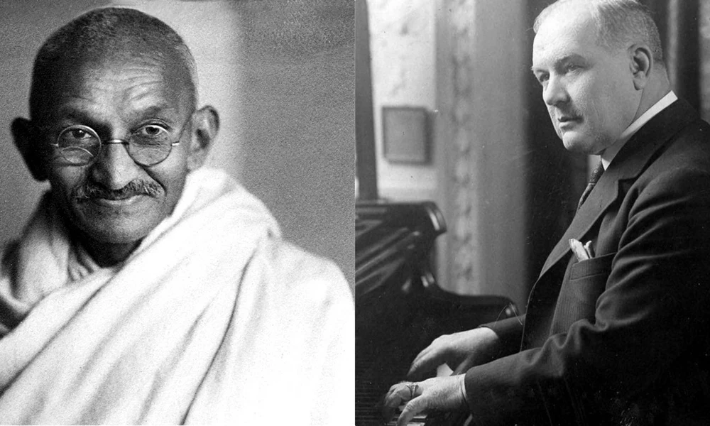 Gandhi és Lehár Ferenc