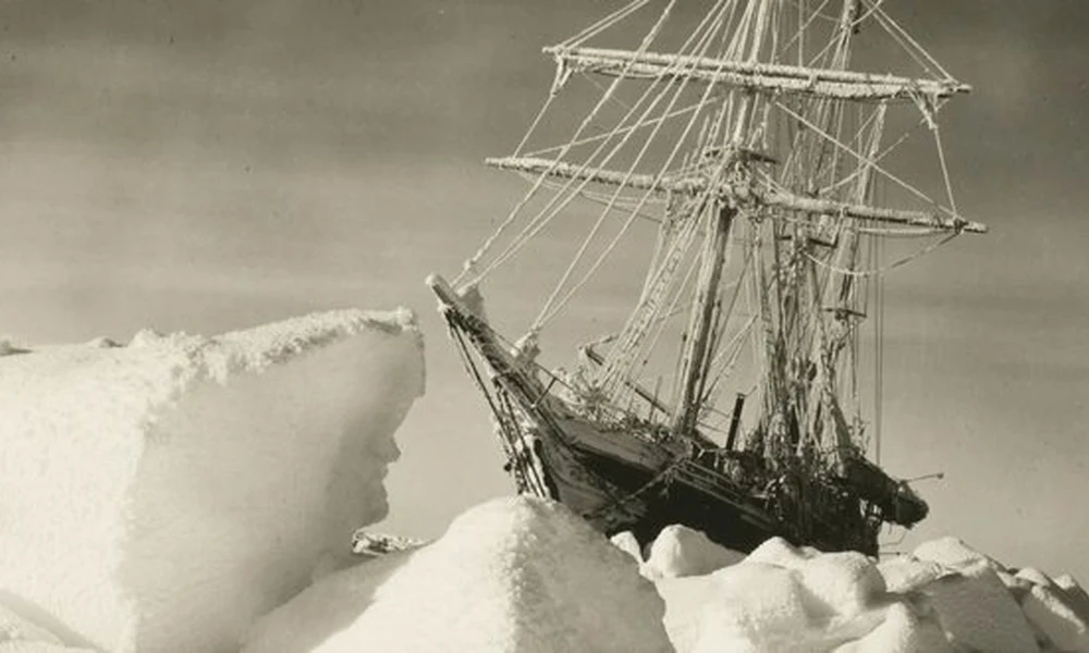 Shackleton elsüllyedt hajója