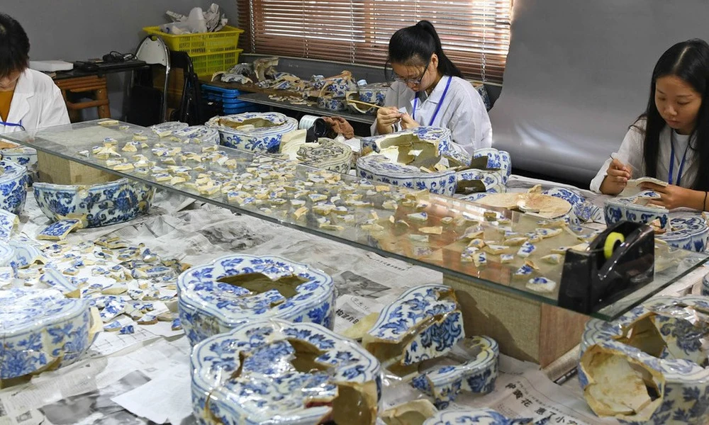 porcelán