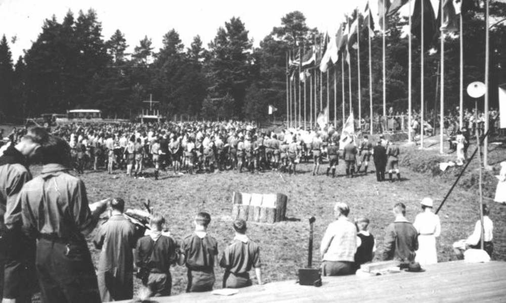 cserkészek