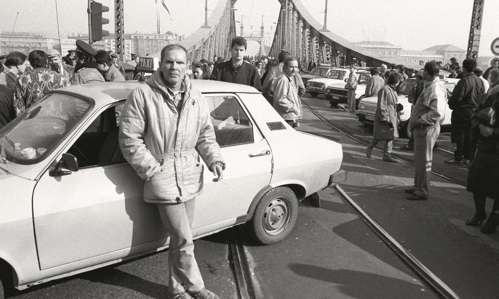 Taxisblokád 1990 októberében
