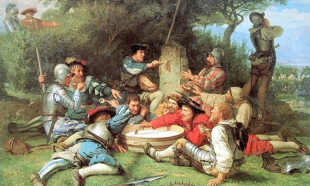 Albert Anker 1869-es festménye az eseményről