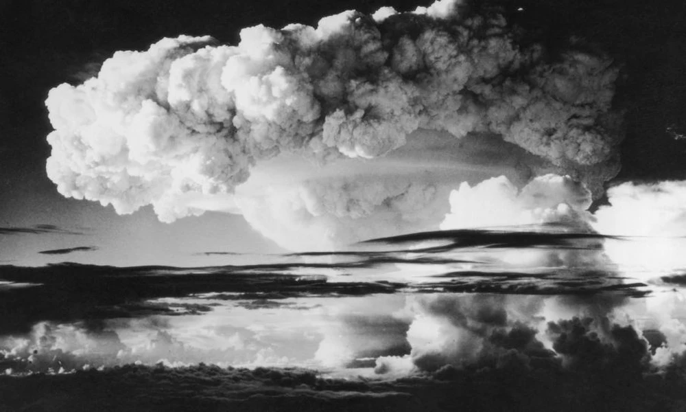 Az 1954. április elsején felrobbant hidrogénbomba