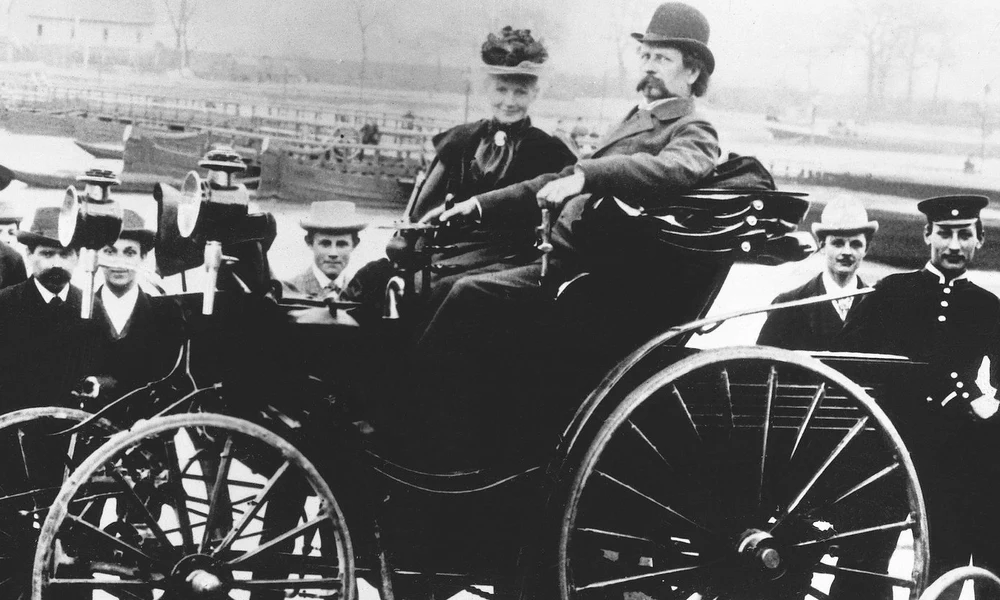 Bertha és Karl Benz