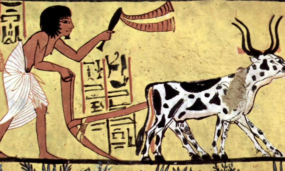 egyiptomi falfestmény