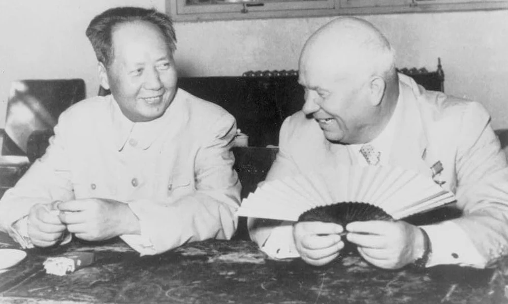 Mao Ce-tung és Hruscsov