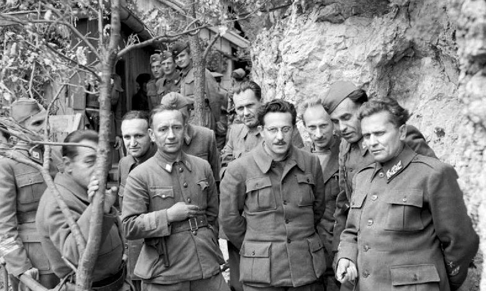 Tito és partizánjai 1944 májusában