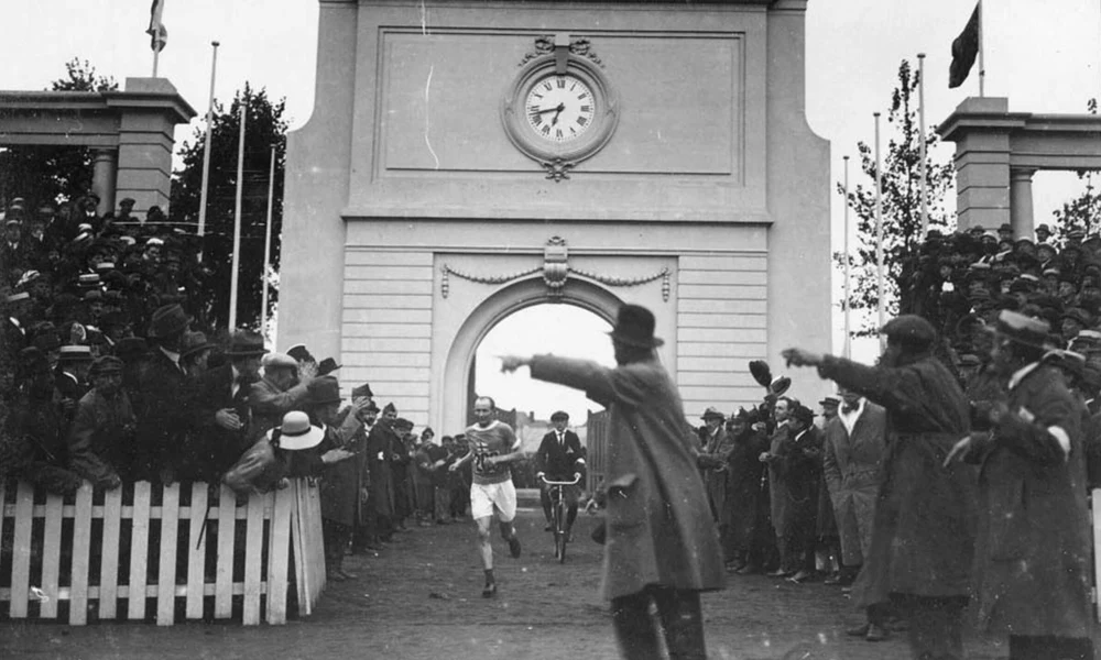 Az 1920-as olimpia maratoni befutója