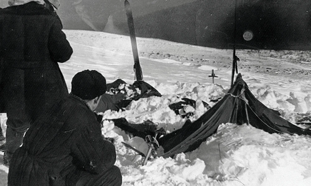 1959. február 26-án így találtak rá Gyatlovék sátraira