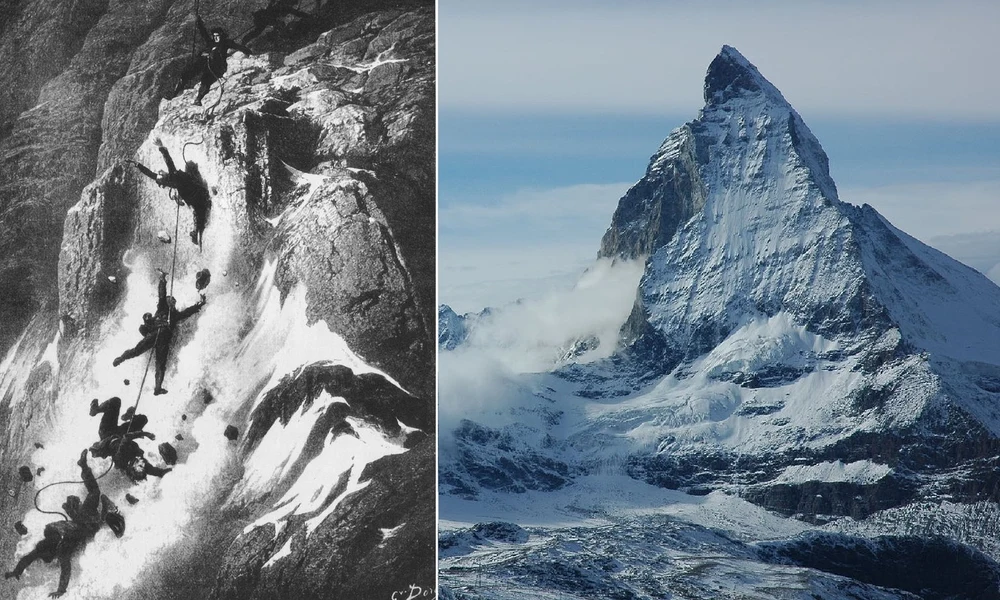 Matterhorn meghódítása 1865-ben