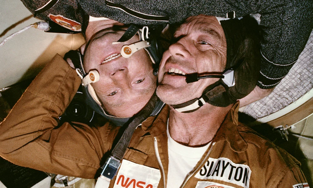Donald Slayton és Alekszej Leonov