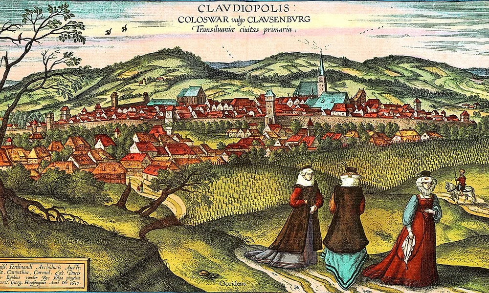 Kolozsvár látképe (1617)