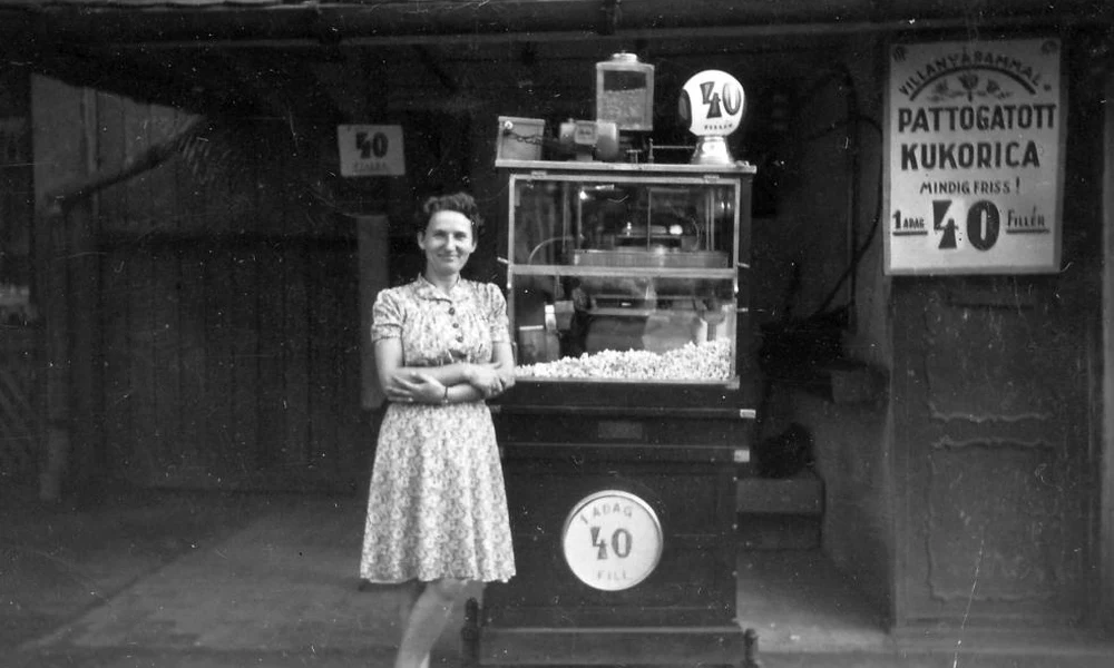Magyar pattogatott kukorica 1941-ből