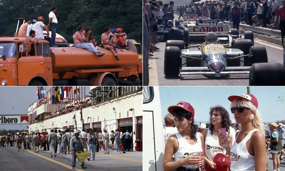 Az első, 1986-os Formula–1 magyar nagydíj