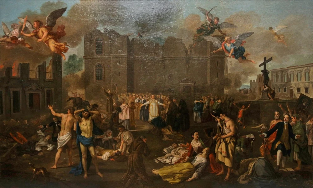 Az 1755-ös földrengés Lisszabonban