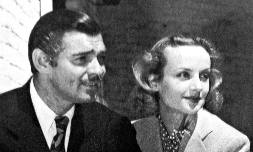 Clark Gable és felesége, Carole Lombard az 1939-es nászútjukon