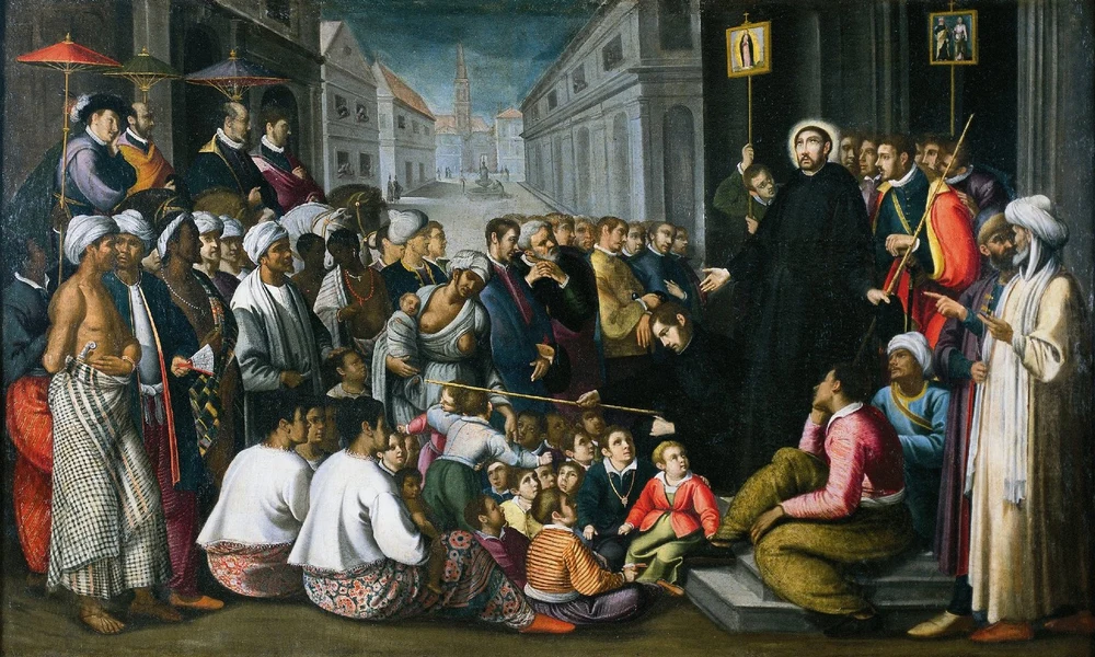 Szent Ferenc goai prédikációja 1610-ben
