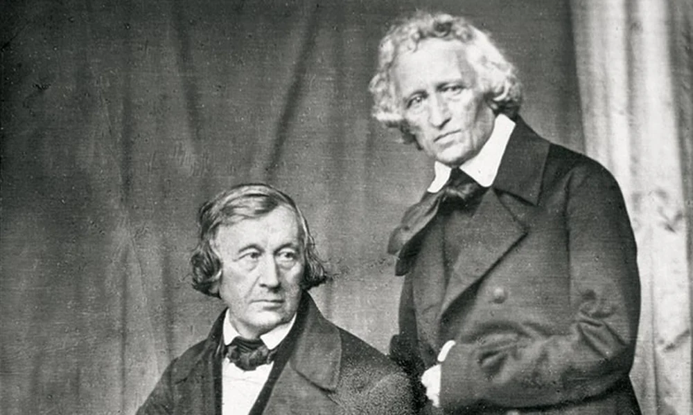 Wilhelm Grimm és Jacob Grimm 1847-ben