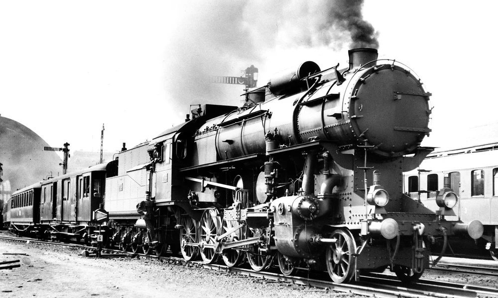 MÁV-gőzmozdony a Simplon Orient Express-vonalán, 1929
