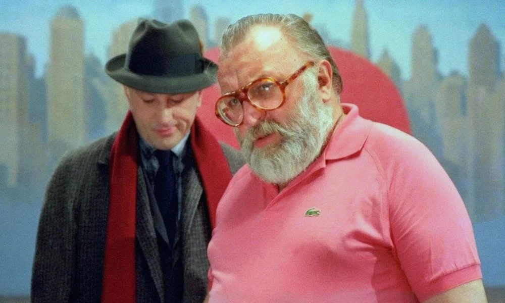 Sergio Leone és Robert de Niro 