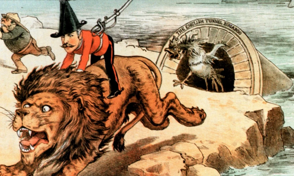 1885-ös karikatúra 