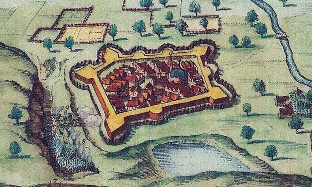 Berzence vára 1666-ban