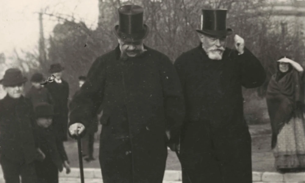 Széll Kálmán (balra) és Darányi Ignác (jobbra)