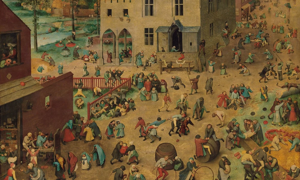 id. Pieter Bruegel: Gyermekjátékok, 1560
