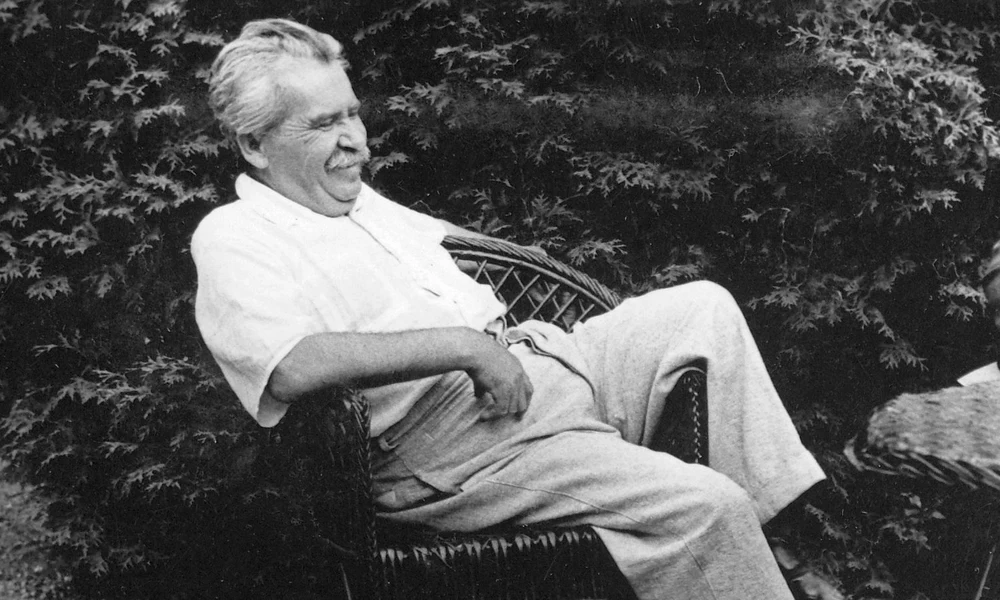 Móricz Zsigmond Leányfalun, 1940