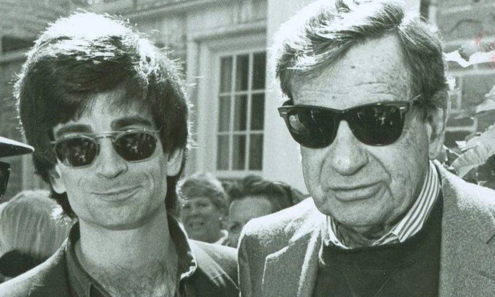 Walter Matthau fiával az 1990-es években