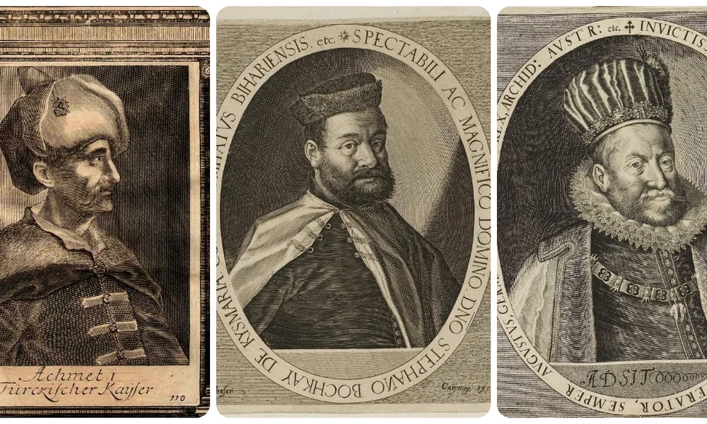 I. Rudolf, Bocskai István és I. Ahmed