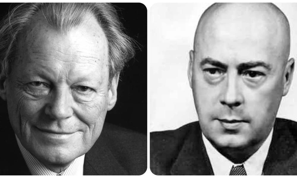 Willy Brandt és Jozef Cyrankiewicz