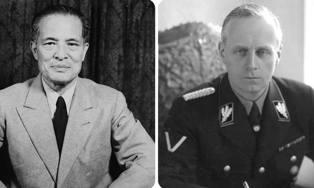 Ósima Hirosi és Joachim von Ribbentrop