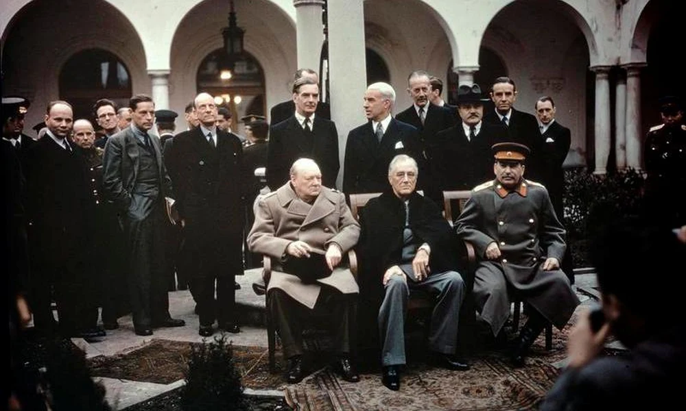 A jaltai konferencia főszereplői