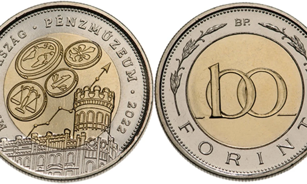 Az új százforintos érme