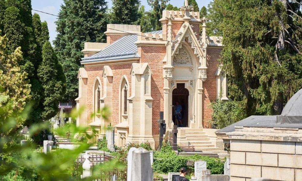 A restaurált Mikó-Rhédey-kripta