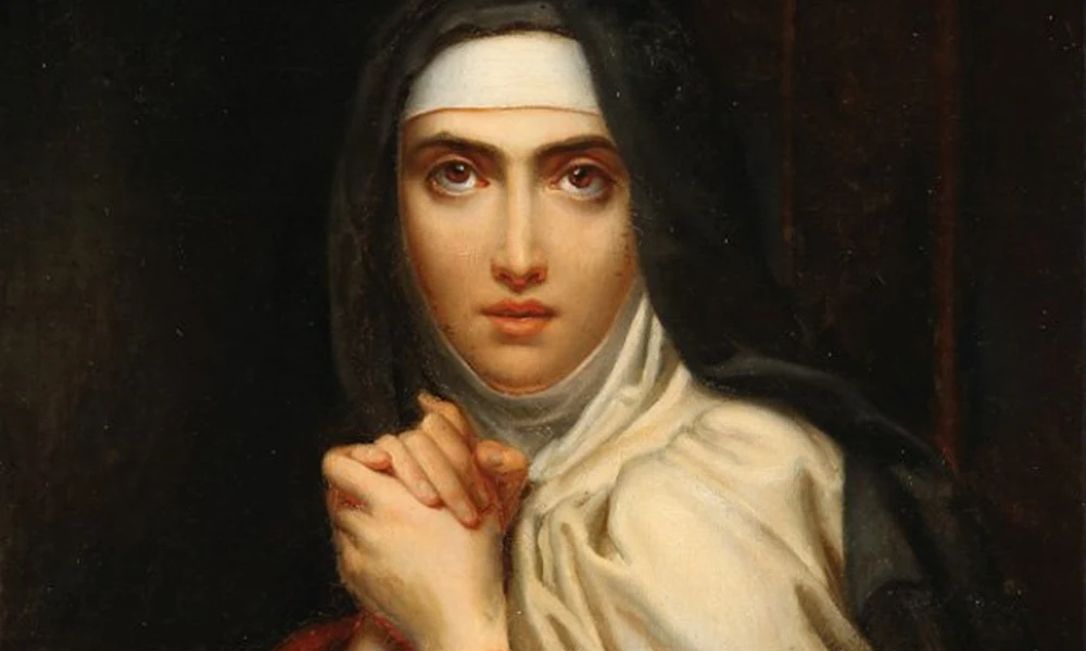 François Gérard: Ávilai Szent Teréz portréja (1827)